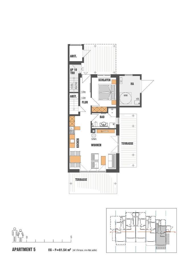 Hafendorf Haus 7 Apartment 5 Nr 89 Parkplatz Am Haus 플라우암시 외부 사진